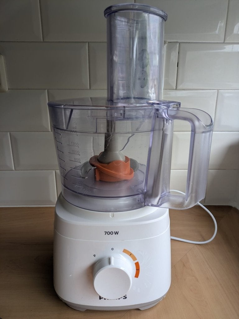 Philips keukenmachine, Ophalen, 3 snelheden of meer, Zo goed als nieuw, 2 tot 3 liter