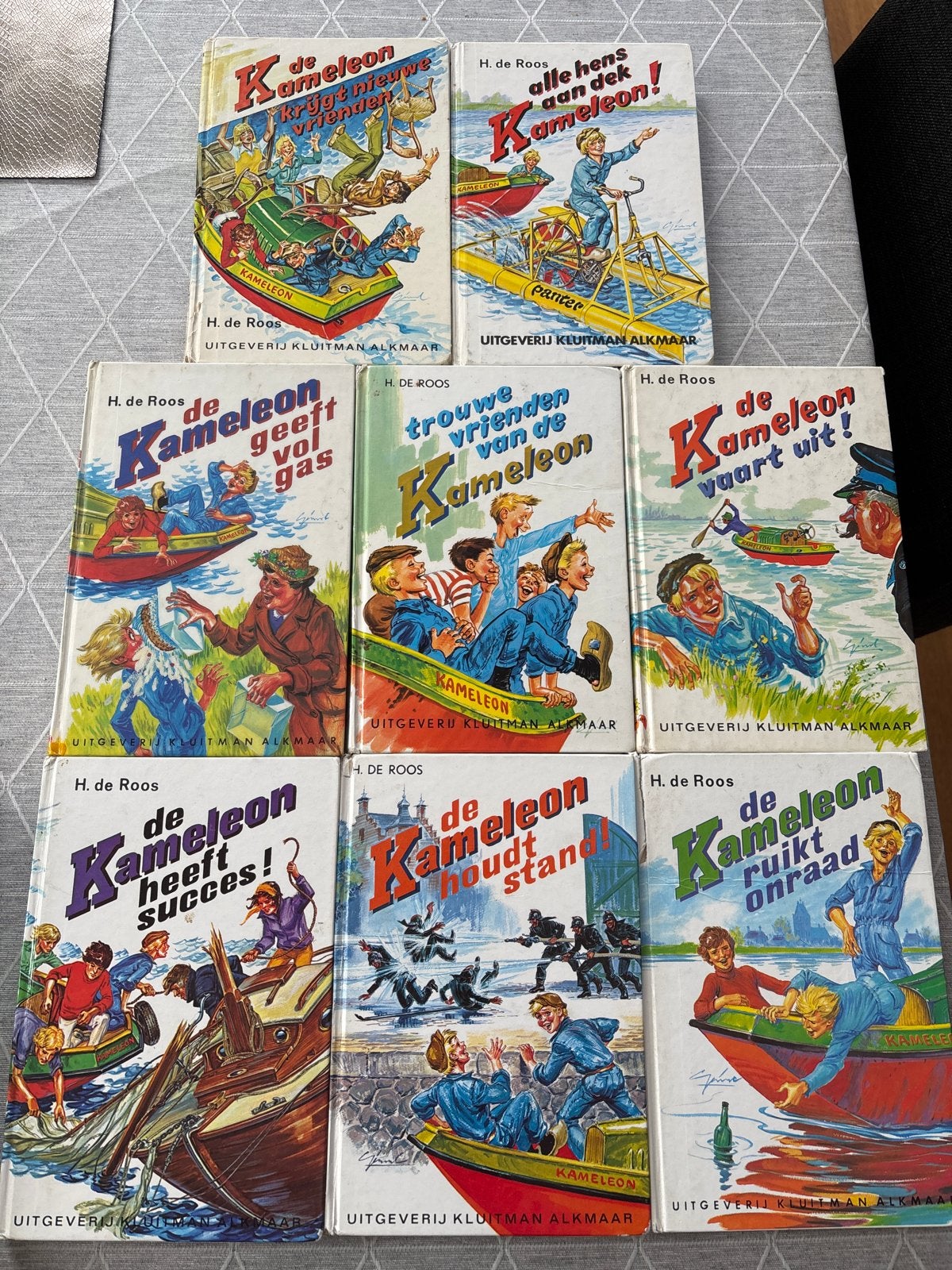 Kameleon boeken 8x, Ophalen of Verzenden, Gelezen