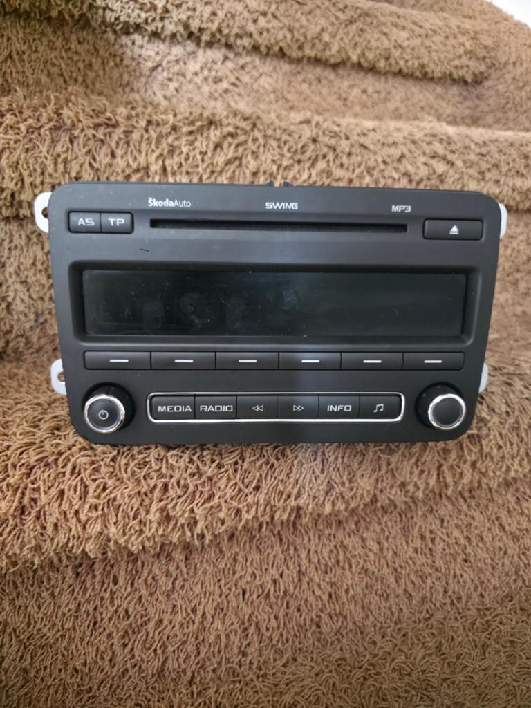 Skoda fabia Autoradio., Ophalen of Verzenden, Zo goed als nieuw
