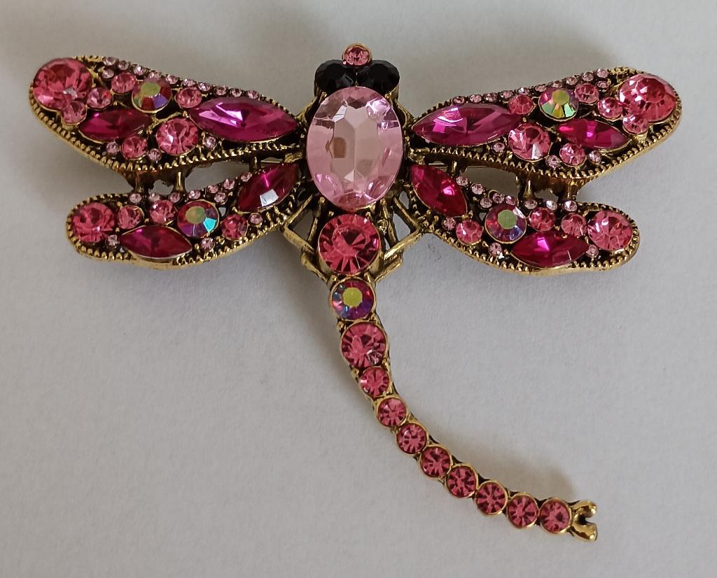 Libelle broche, Overige materialen, Overige kleuren, Nieuw, Ophalen of Verzenden