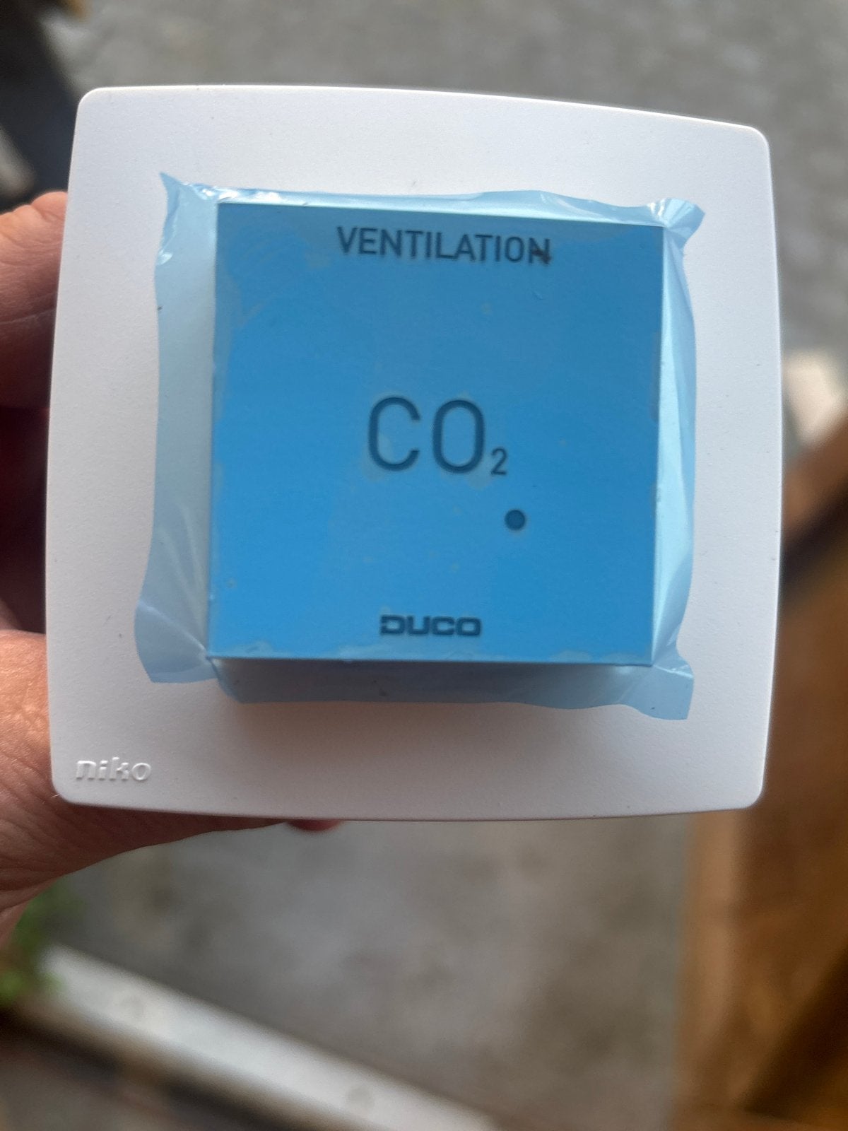 Duco CO2 Ruimtesensor - Nieuw in doos, Ophalen of Verzenden, Nieuw, Ventilator