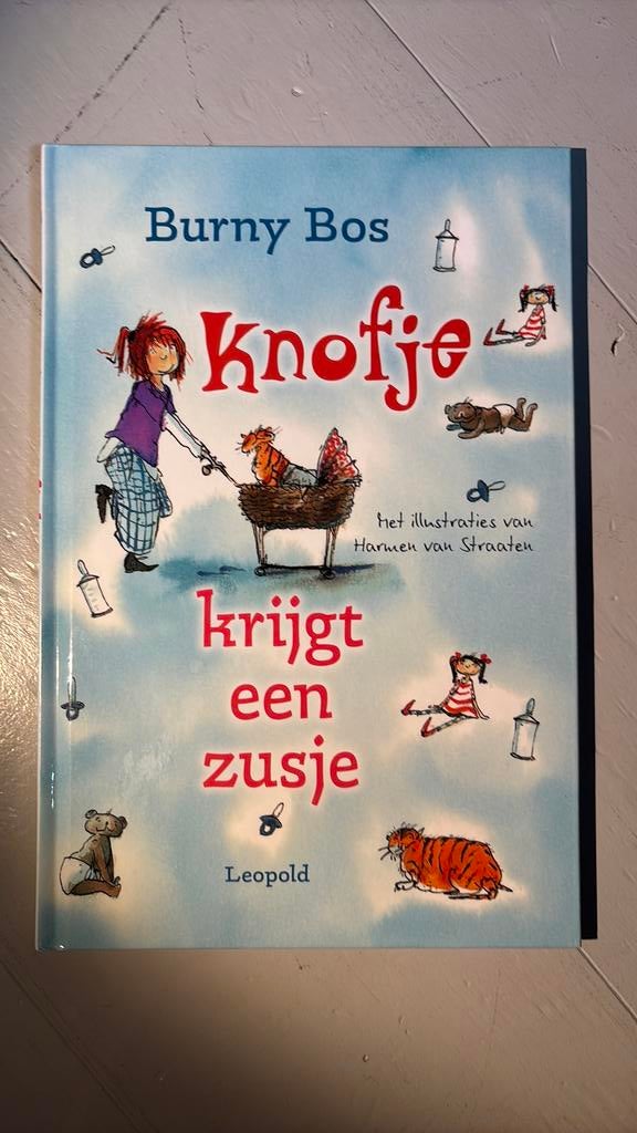 Burny Bos - Knofje krijgt een zusje, Fictie algemeen, Ophalen of Verzenden, Zo goed als nieuw, Burny Bos