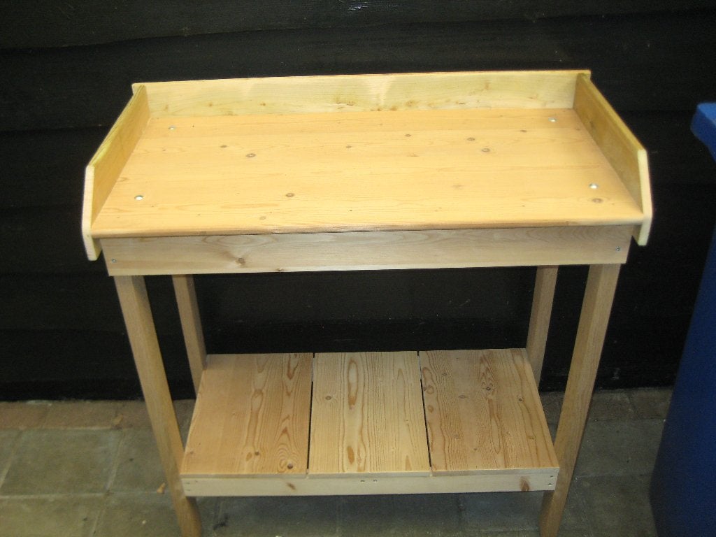 oppottafels, Ophalen, Nieuw, Rechthoekig, Hout