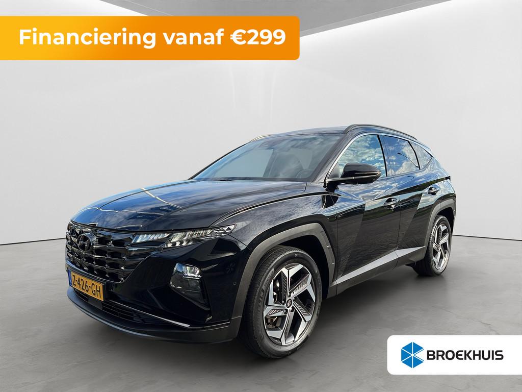Hyundai Tucson 1.6 T-GDI 265pk PHEV Premium 4WD (299,- p/m D, Auto's, Hyundai, Gebruikt, 4 cilinders, Zwart, Bedrijf