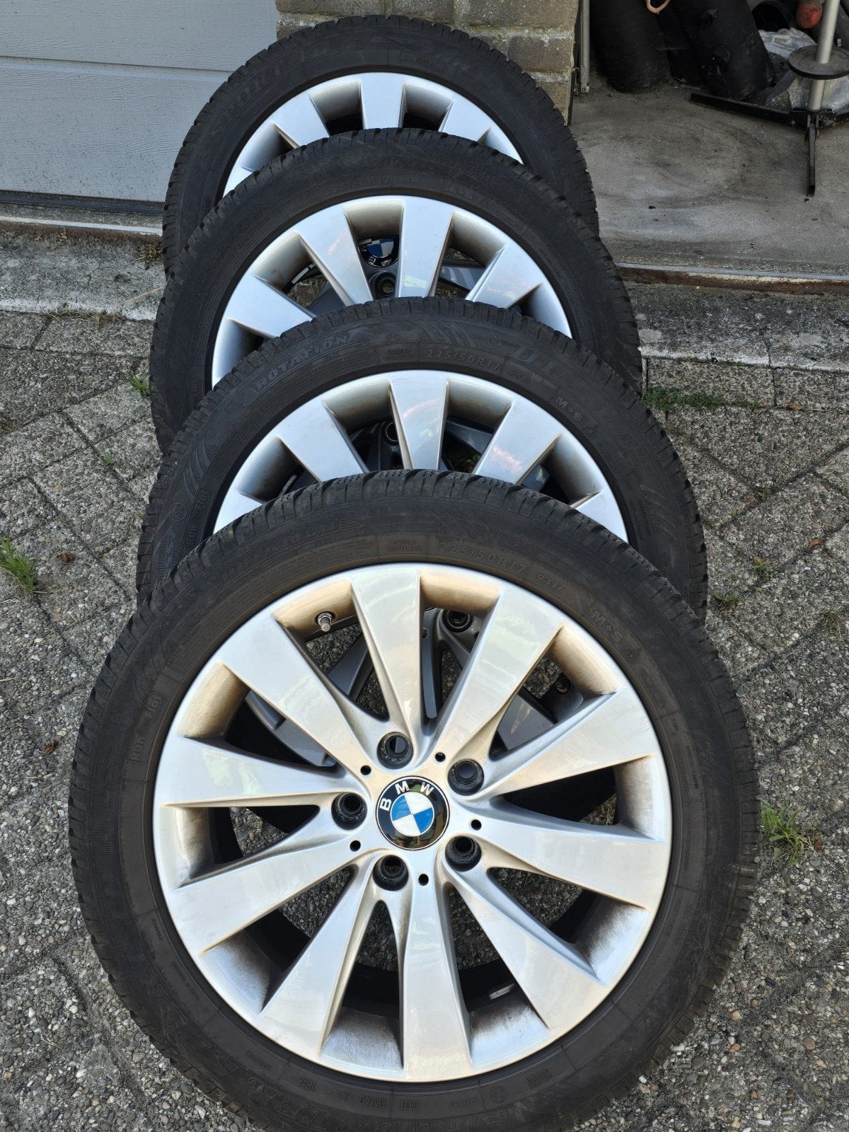 BMW velgen voor 3 en 4 serie, Ophalen, Velg(en), 17 inch, Winterbanden