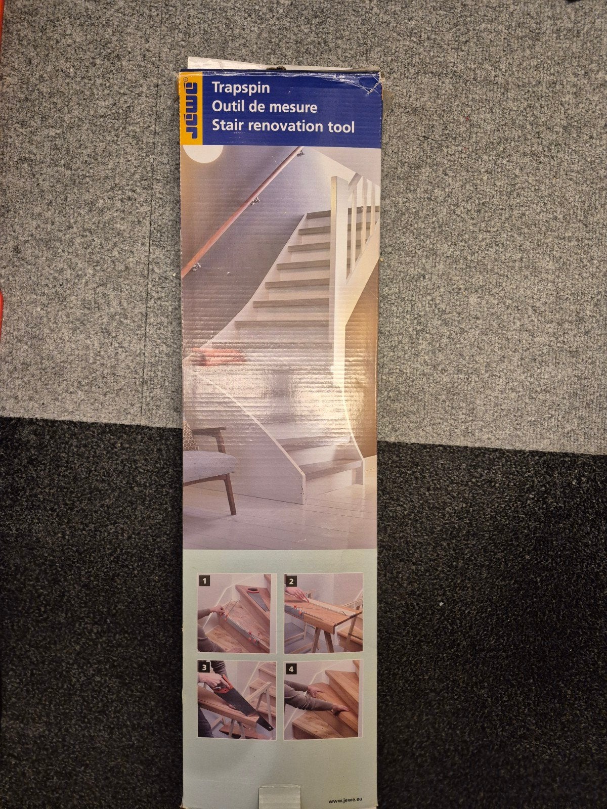 Trapspin - Gereedschap voor traprenovatie, Ophalen, Gebruikt, Trap, Minder dan 2 meter