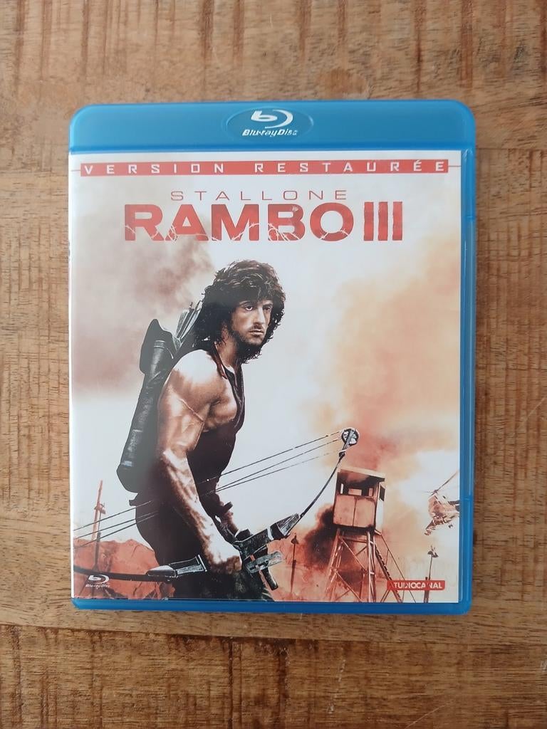 Rambo III | Blu-Ray - Franse Versie, Cd's en Dvd's, Blu-ray, Ophalen of Verzenden, Zo goed als nieuw