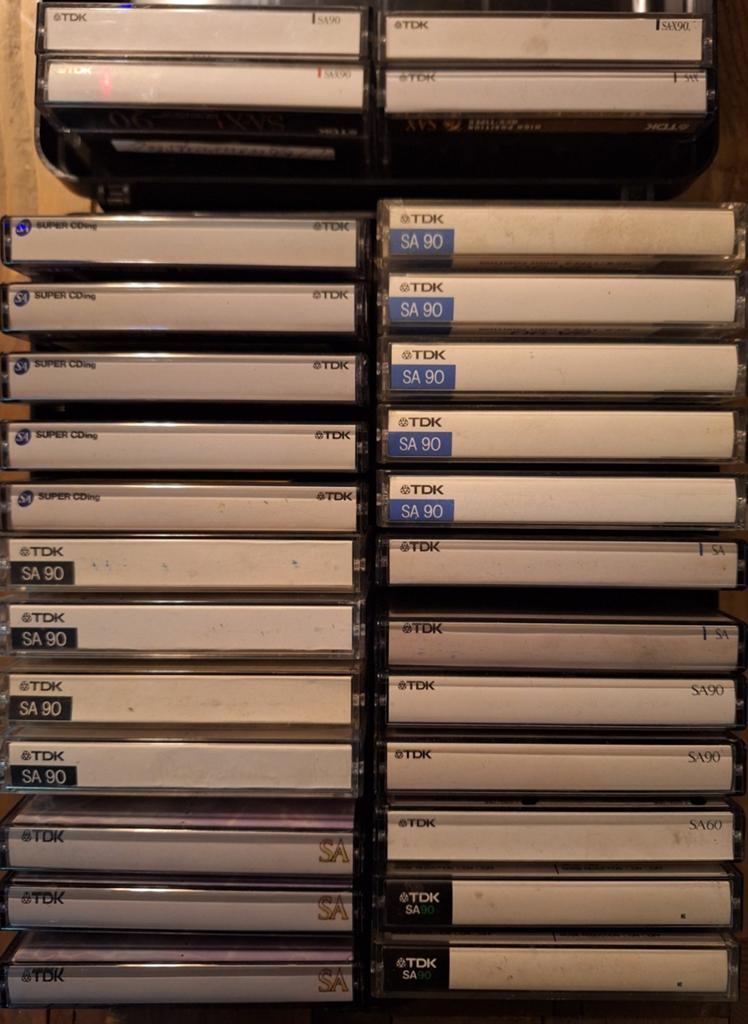 28 x TDK Diversen Chrome | EMG MC, Gebruikt, Overige genres, Ophalen of Verzenden, Onbespeeld