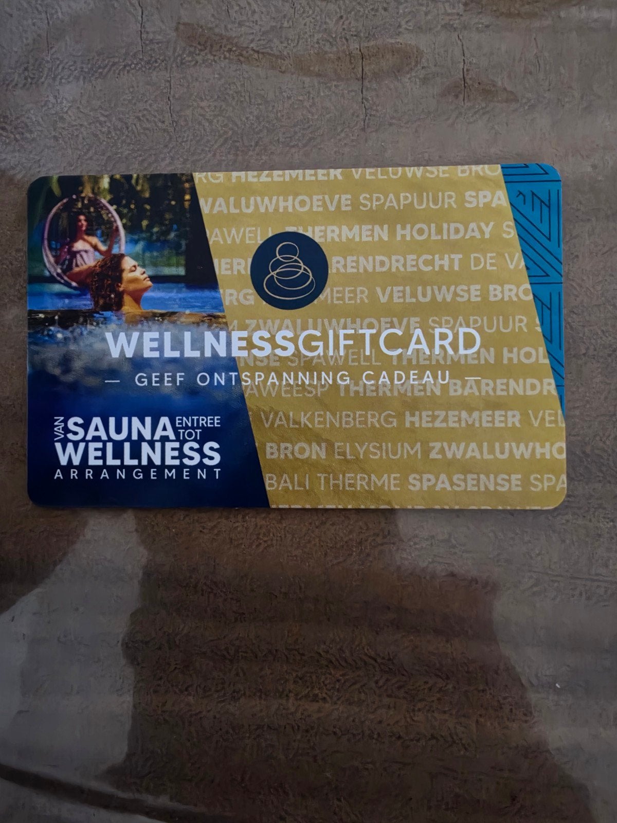 Wellness giftcard ruilen voor een andere cadeaubon, Tickets en Kaartjes, Kortingen en Cadeaubonnen, Eén persoon, Cadeaubon
