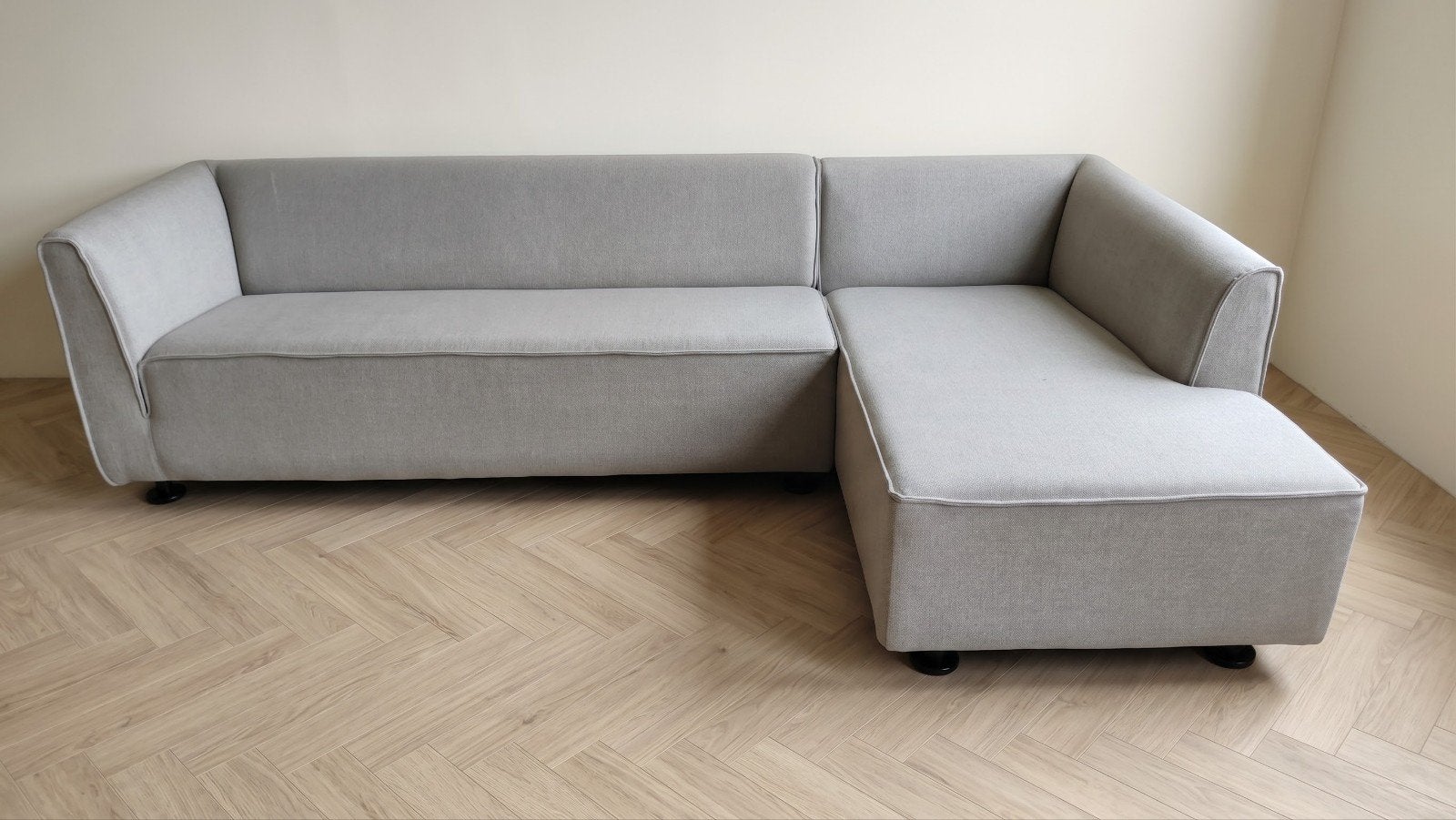 Gelderland 4800 | Hoekbank | Opnieuw bekleed | Grijs