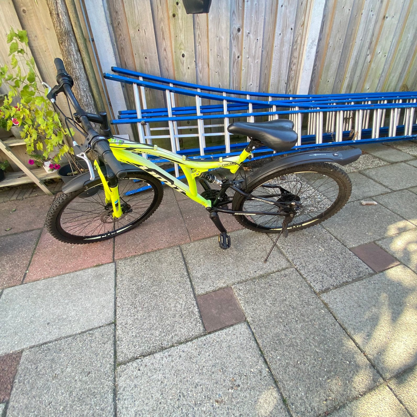 Kinder mountainbike 26 inch, Fietsen en Brommers, Fietsen | Crossfietsen en BMX, Ophalen, 24 inch of meer, Gebruikt, Staal