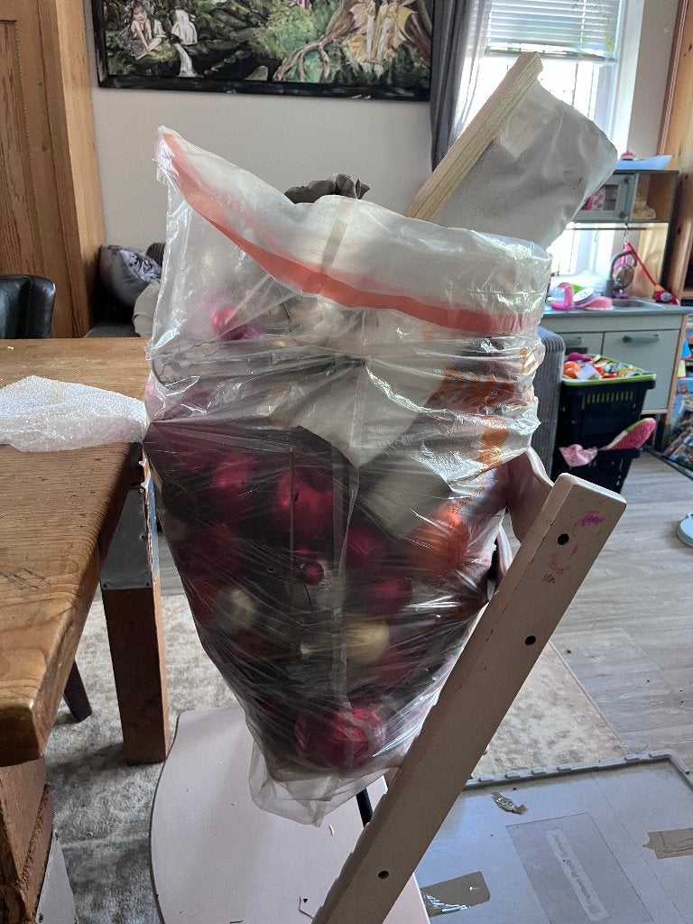 Kerstspullen, Ophalen, Gebruikt