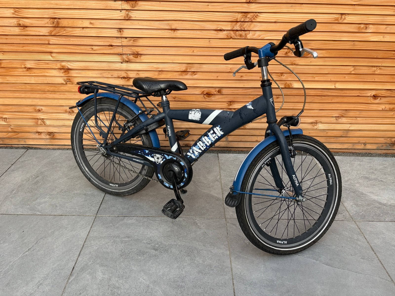 Alpina Yabber 22 inch kinderfiets - Zo goed als nieuw, Fietsen en Brommers, Fietsen | Kinderfietsjes, Ophalen, Zo goed als nieuw