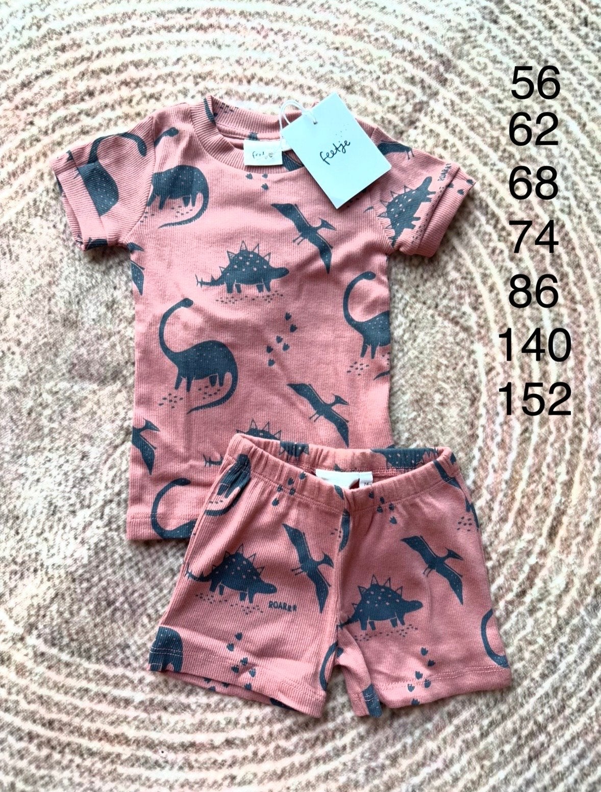 Feetje pyjama zomer - diverse prints en maten, Verzenden, Nieuw