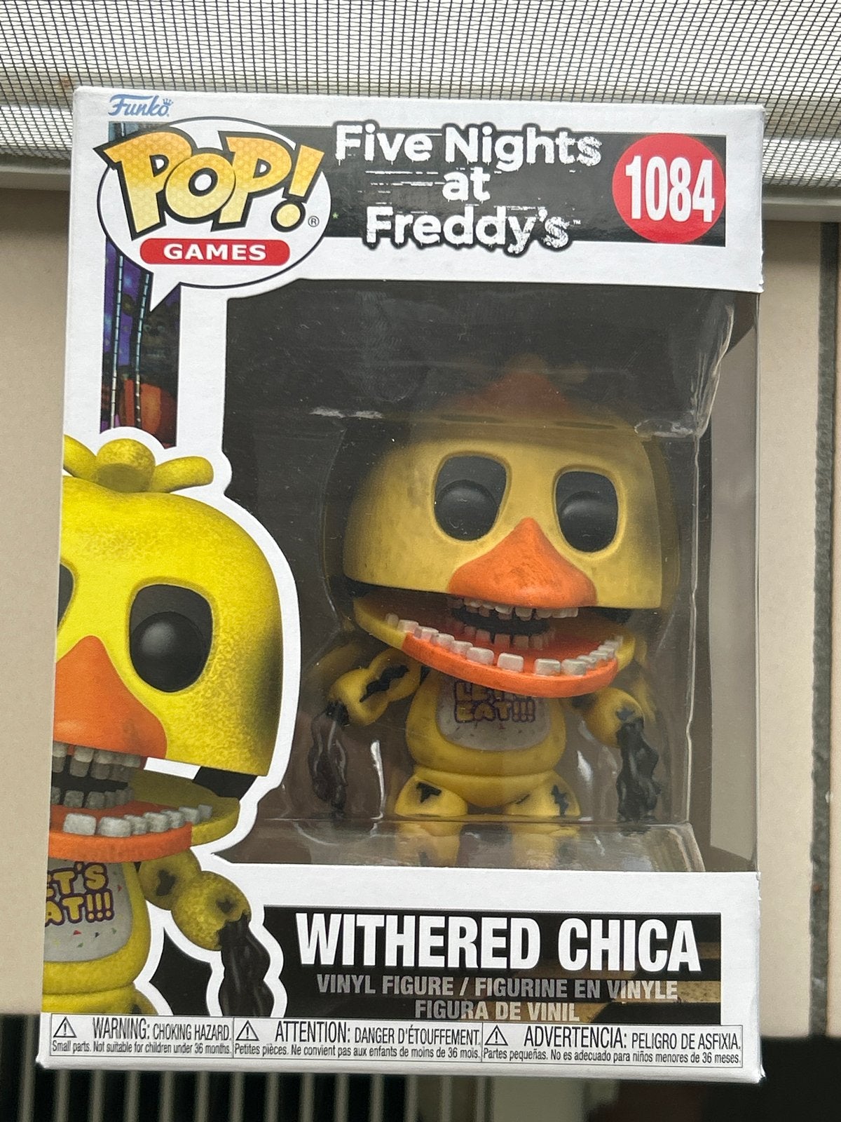 Funko Pop! Five Nights at Freddy's Withered Chica, Ophalen of Verzenden, Zo goed als nieuw