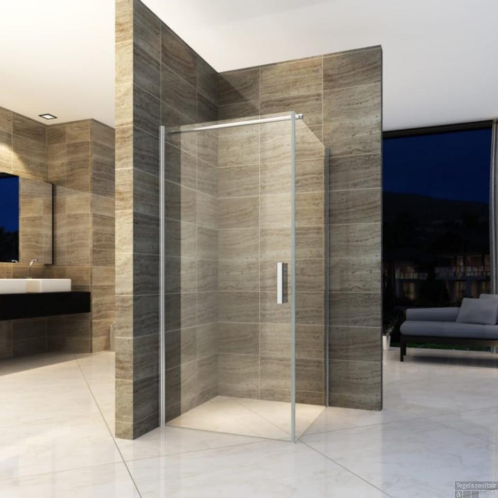 Nieuwe Douchecabine | Vierkant 90x90cm, Ophalen, Nieuw, Glas, Douche