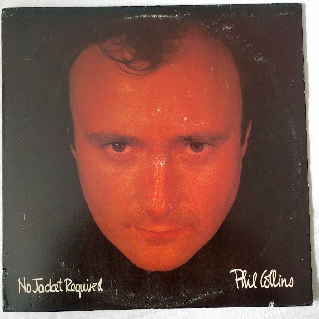 Phil Collins - No Jacket Required LP, LP, Gebruikt, Pop, Originele persing