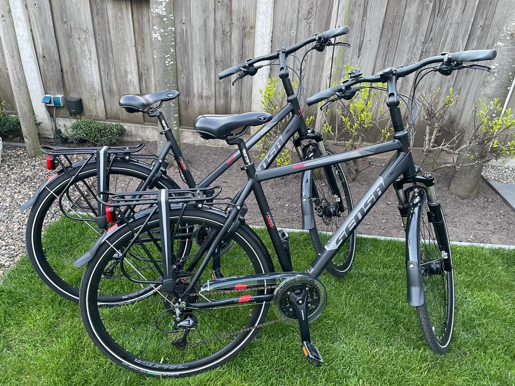 Set Sensa Cross Sport Disc toerfiets, Overige merken, 28 inch, Gebruikt, Vering