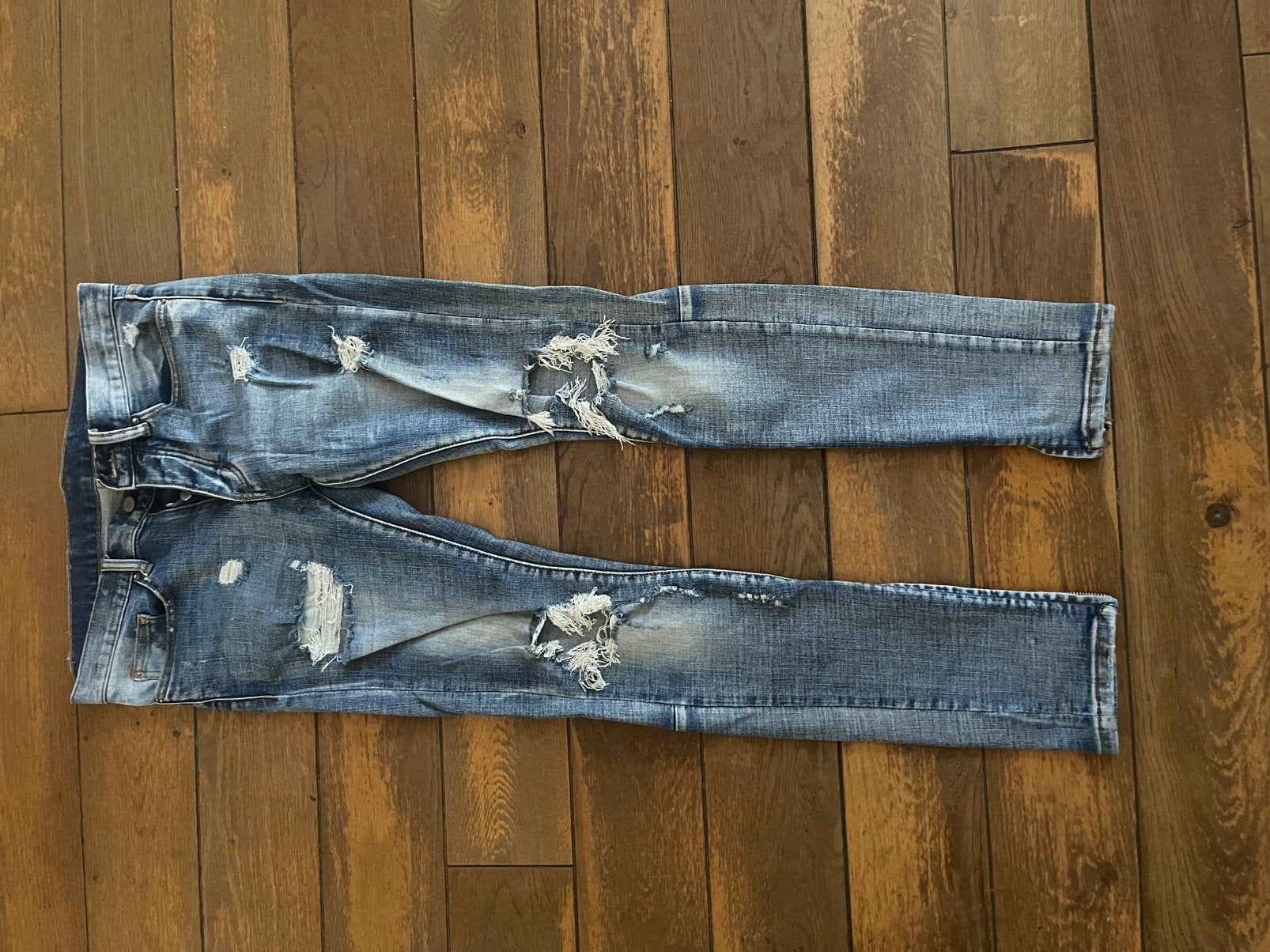 MNML Denim Jeans | Size: 29, Verzenden, Gedragen, Blauw, W32 (confectie 46) of kleiner
