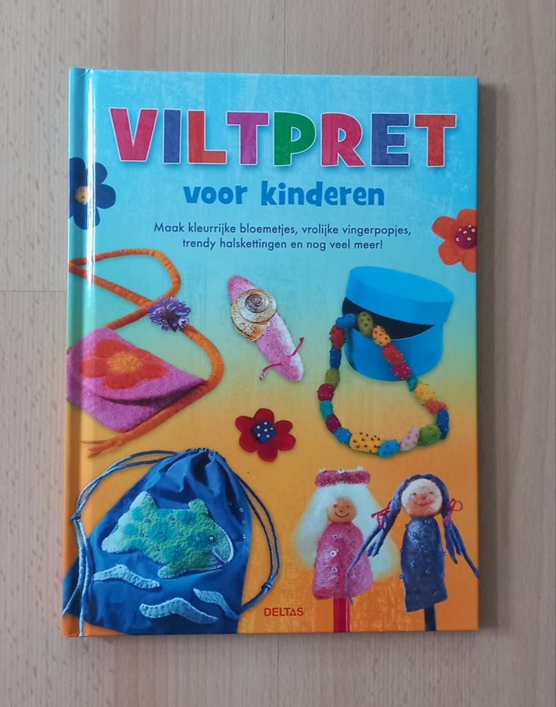 Boek Viltpret voor kinderen Deltas vilt wol, Ophalen of Verzenden, Scrapbooking en Knutselen, Geschikt voor kinderen, Nieuw