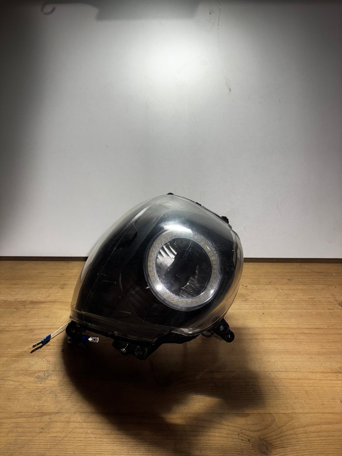 Teller Unit compleet Zip | Angel eye, Fietsen en Brommers, Ophalen of Verzenden, Zo goed als nieuw, Accu, Voorlicht