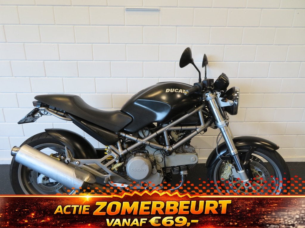 Ducati MONSTER 620 I.E. DARK EDITION! (bj 2002), Motoren, Motoren | Ducati, Bedrijf, Naked bike