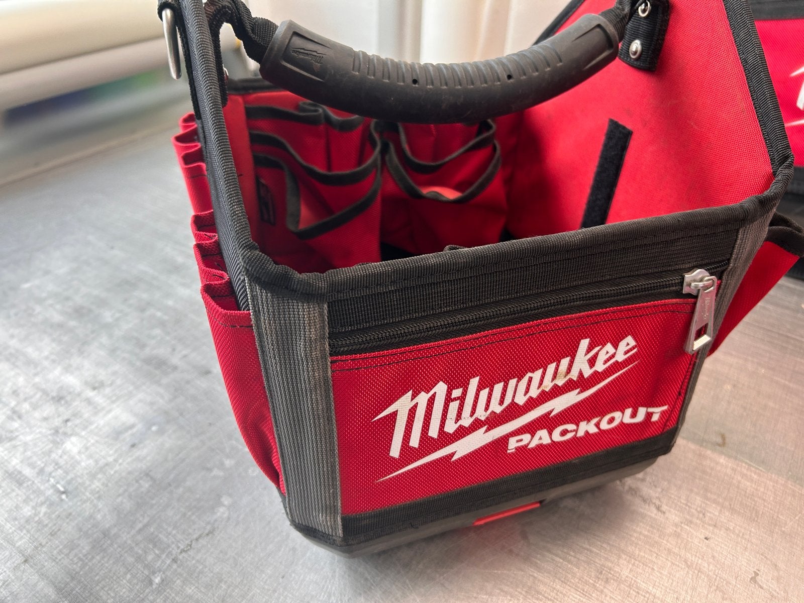 Milwaukee PACKOUT Gereedschapstassen en Organizers Set, Ophalen of Verzenden, Gebruikt