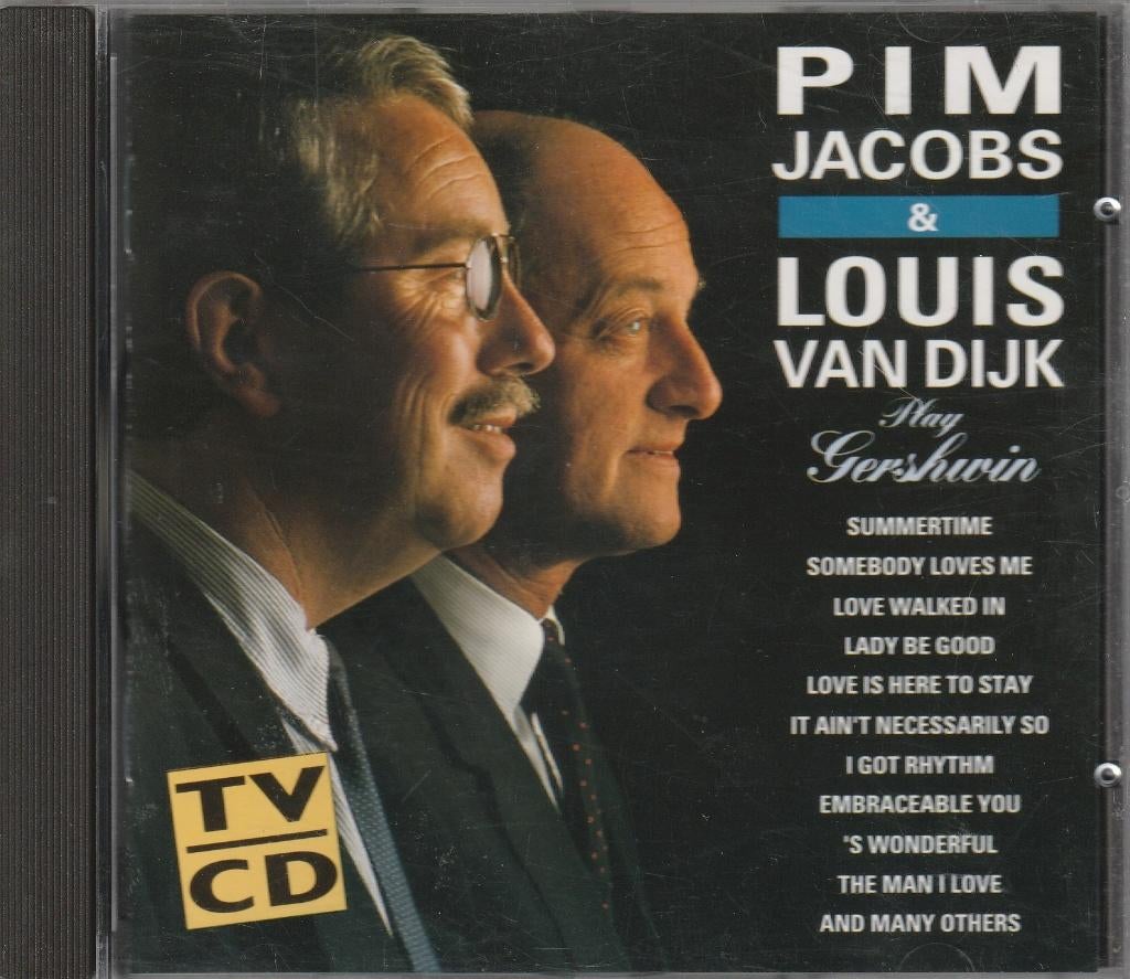 Cd : Pim Jacobs & Louis van Dijk play Gershwin {3226}, Ophalen of Verzenden, 1980 tot heden, Gebruikt, Jazz