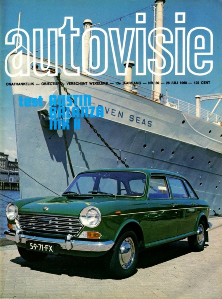 Autovisie test Austin Balanza MK II 1968, Ophalen of Verzenden, Gelezen, Overige merken