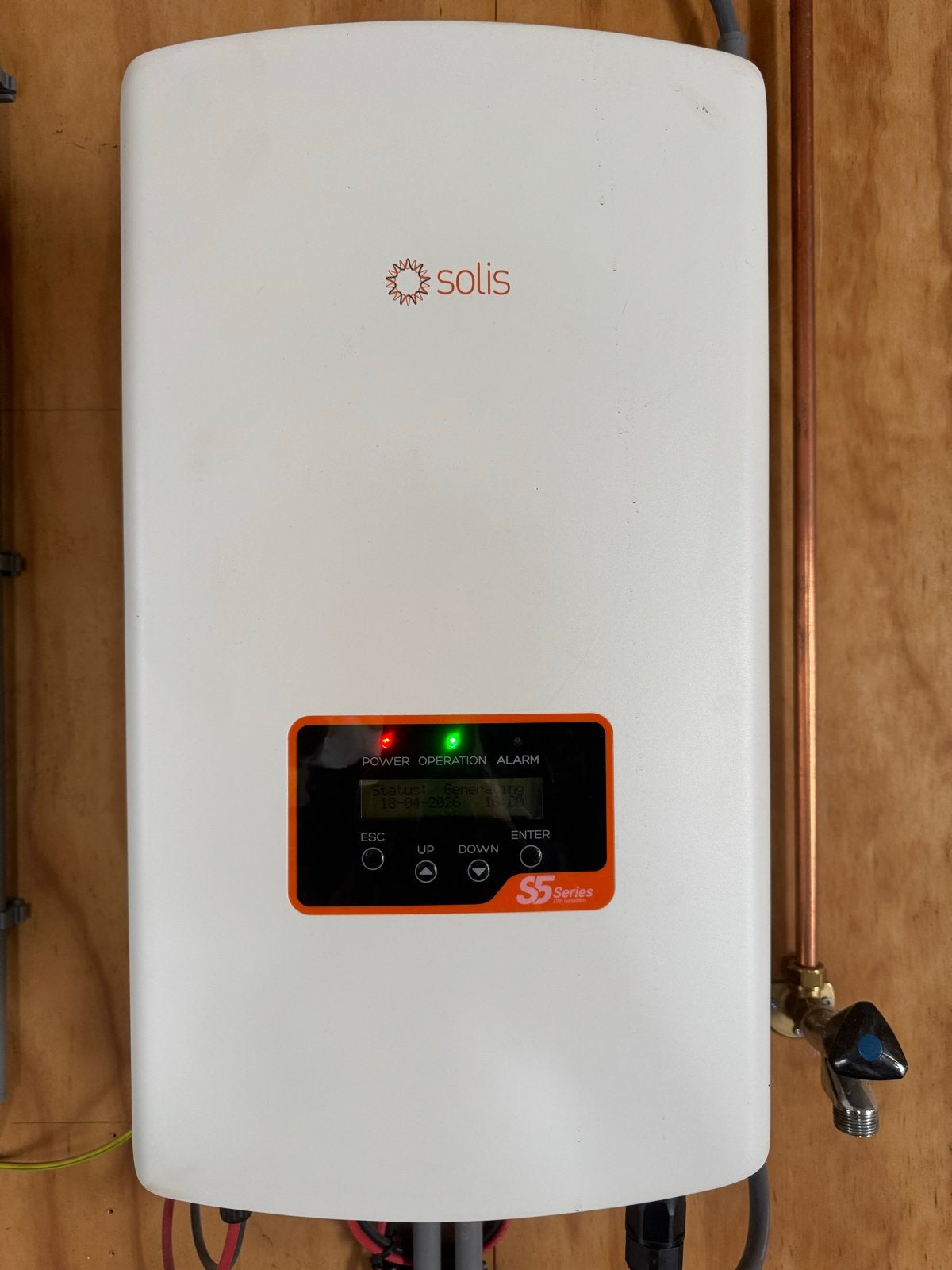Solis S5-GR3P10K Omvormer - 10kW Driefasig, Ophalen, Gebruikt, Overige typen, 200 wattpiek of meer