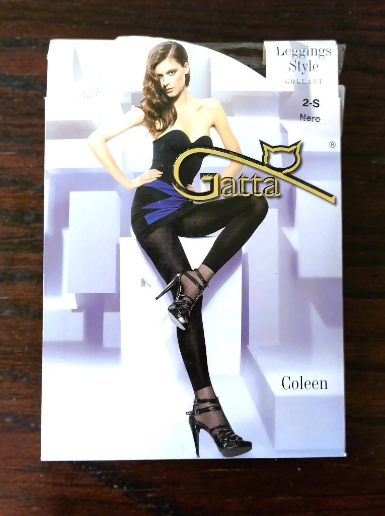 Gatta Fashion Panty, Legging Style, Denier 40, Small, Zwart, Maat 36/38 (S), Zwart, Nieuw, Ophalen of Verzenden
