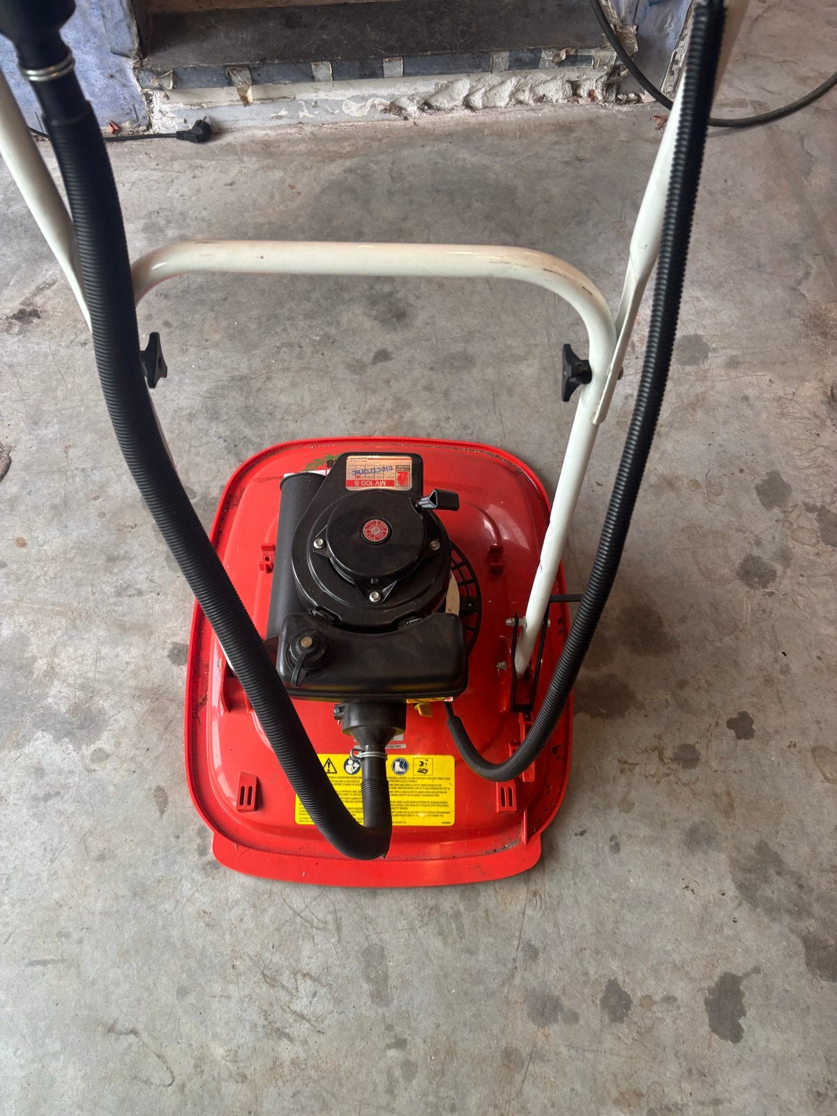 Allen 218 Zweefmaaier - MV 100 S Electronic, Tuin en Terras, Ophalen, Gebruikt, Benzine-grasmaaier, 40 t/m 49 cm