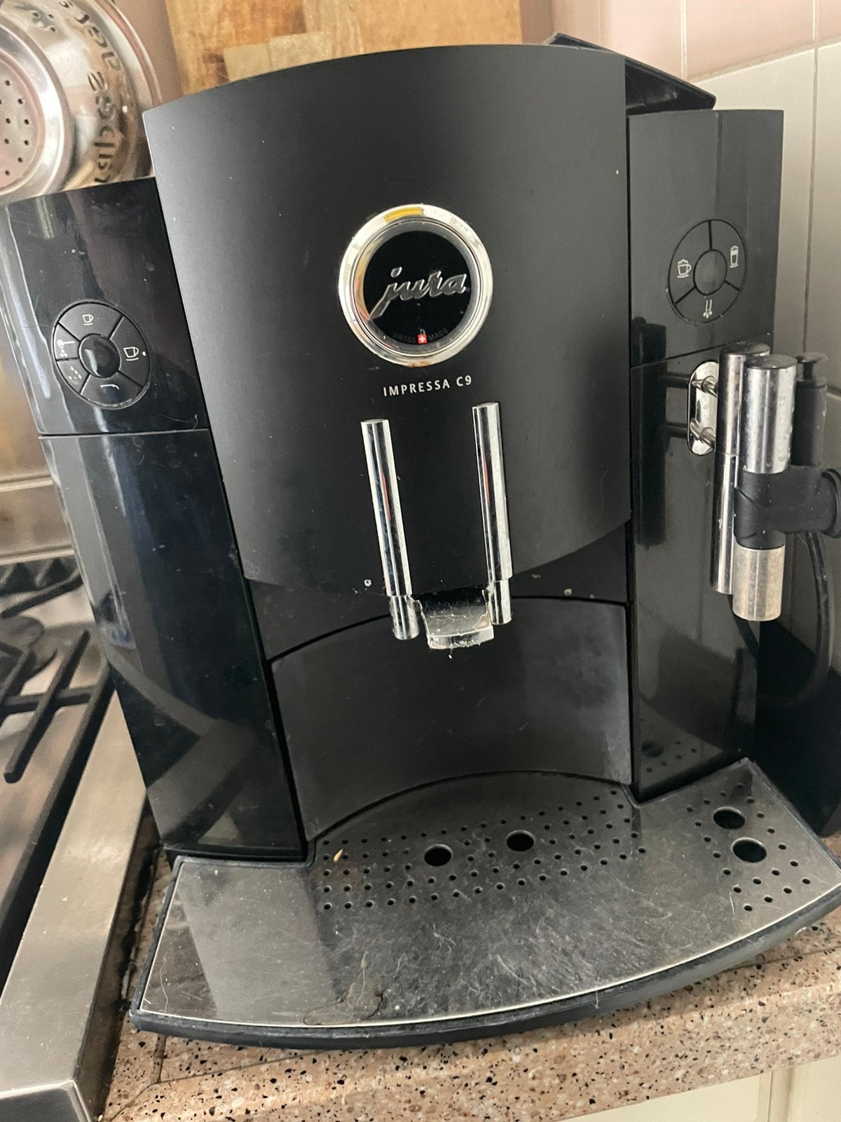 Jura c9 impressa, Ophalen, Gebruikt, 10 kopjes of meer, Koffiemachine