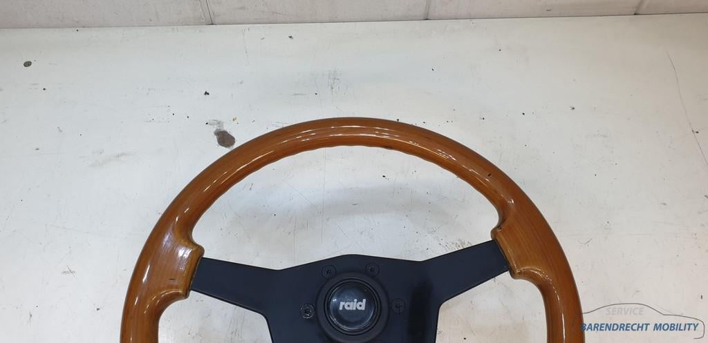 Retro Raid Houten sport stuur W201 W124 stuurnaaf 4DKBA70075, Auto-onderdelen, Gebruikt, Mercedes-Benz AG, Mercedes-Benz, Ophalen of Verzenden