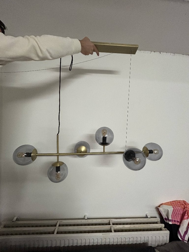 Hanglamp Bolia Orb, Ophalen of Verzenden, Zo goed als nieuw, Glas, Modern