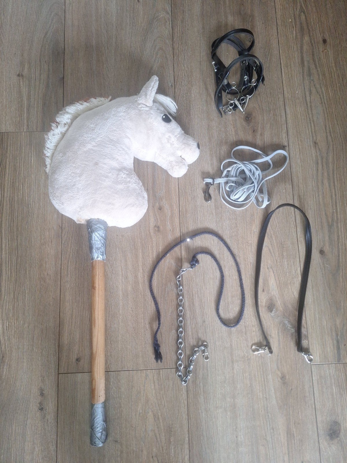 Hobbyhorse / Stokpaardje met hoofdstel en accessoires, Ophalen