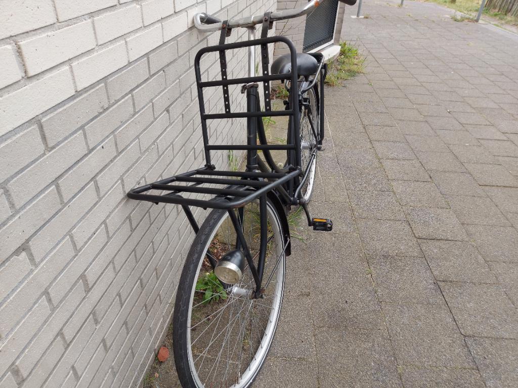 Omafiets met voorrek, Ophalen of Verzenden, Gebruikt