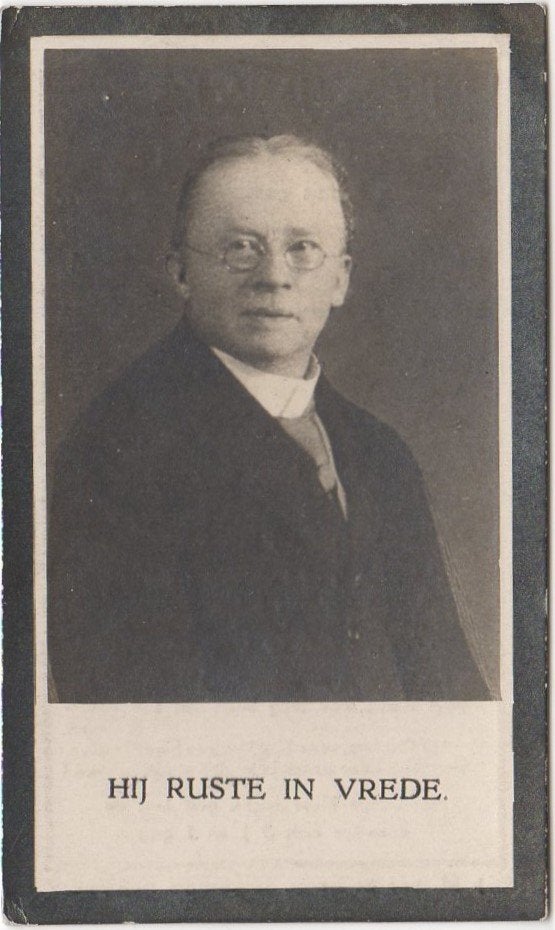 Mattheus J. Horbach 1857 Maastricht + 1926 Helmond, 68 jr, Ophalen of Verzenden