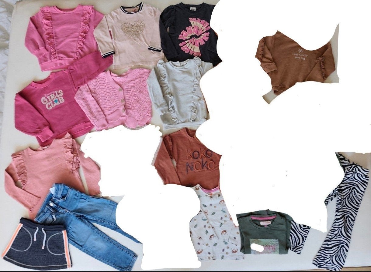 Herfst/Winter kledingpakket Meisje Maat 98/104 - Diverse Me, Ophalen of Verzenden, Gebruikt, Maat 98