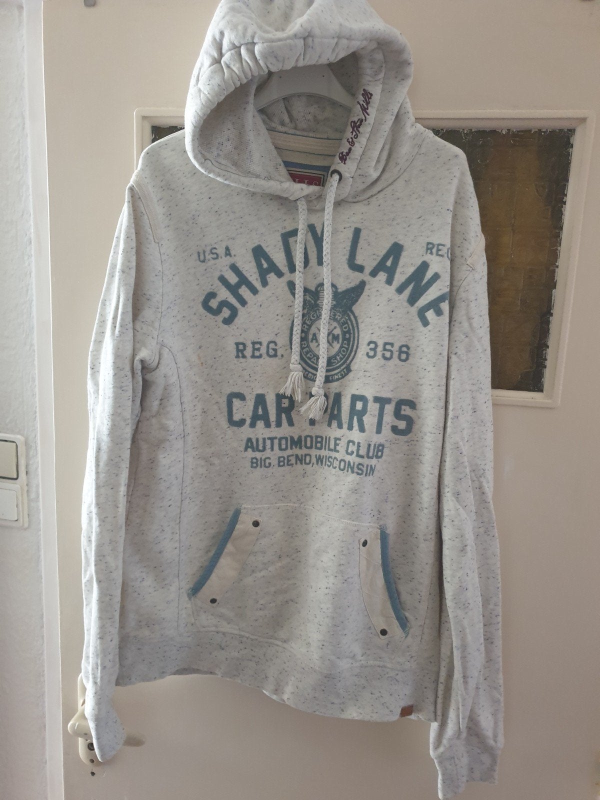 Heren trui M als nieuw - Mills Brothers Apparel, Maat 48/50 (M), Wit, Ophalen of Verzenden, Zo goed als nieuw