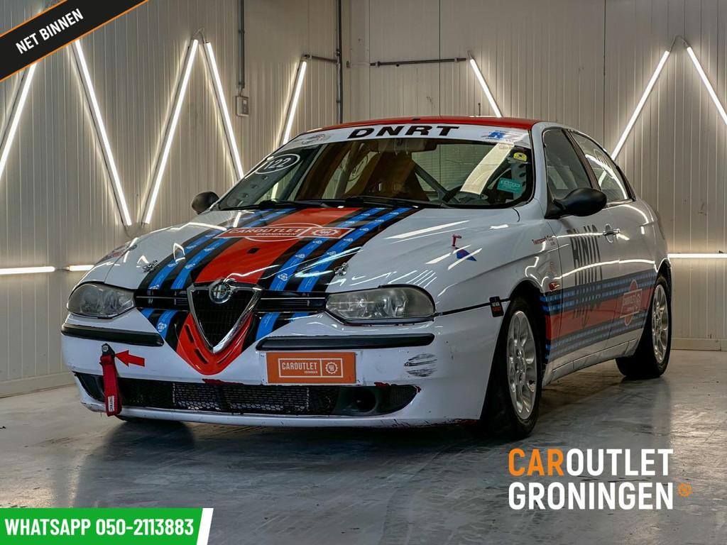 Alfa Romeo 156 2.0-16V T.Spark | CIRCUIT | TRACKTOOL, Auto's, Alfa Romeo, Voorwielaandrijving, Gebruikt, Blauw, Metallic lak