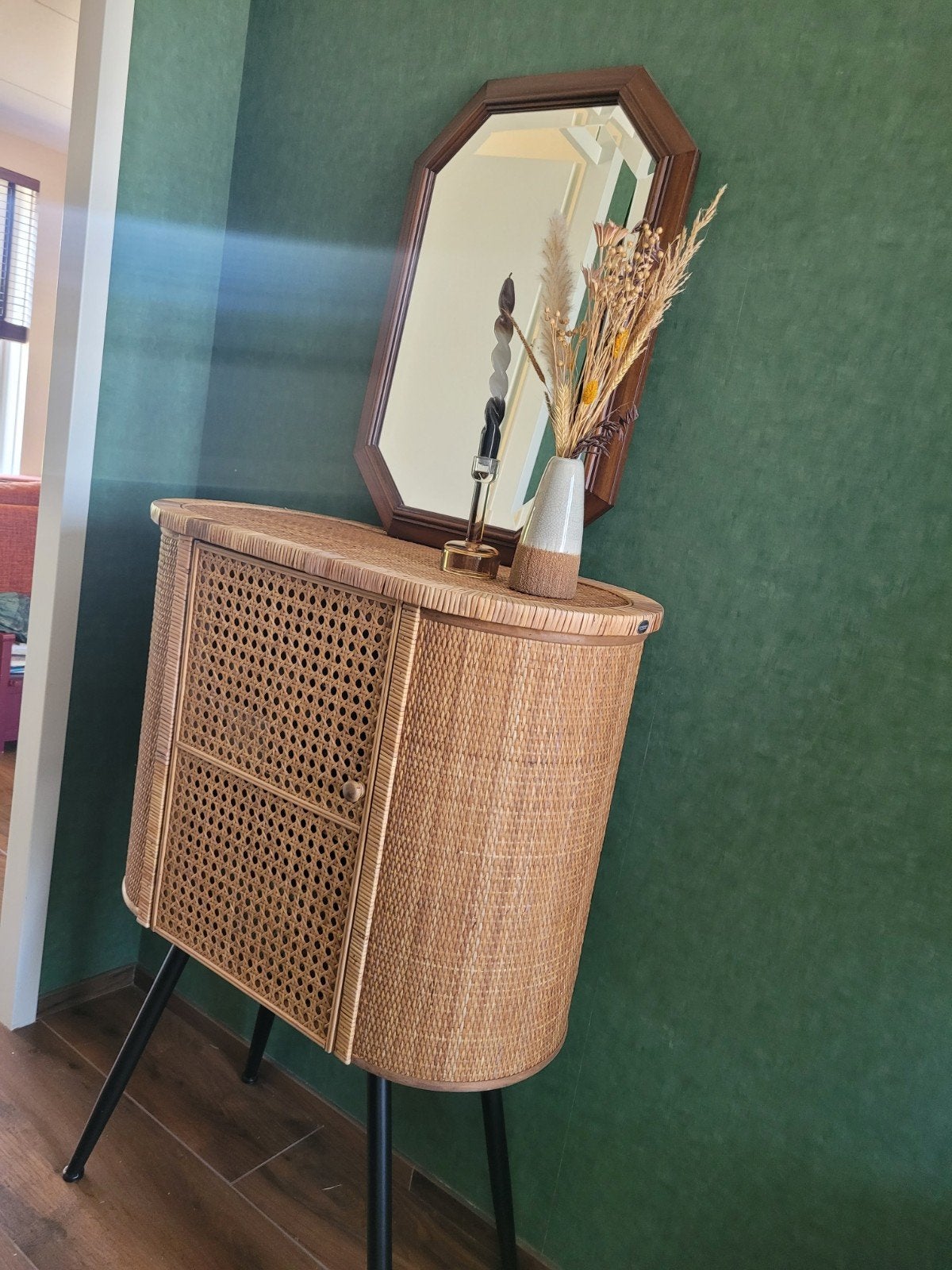 Mooi rotan kastje van Riviera Maison, Ophalen, Zo goed als nieuw