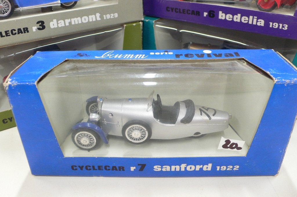 sanford 1922 -licentie van morgan in Frankrijk brumm r7 1/43, Hobby en Vrije tijd, Modelauto's | 1:43, Verzenden, Nieuw, Auto