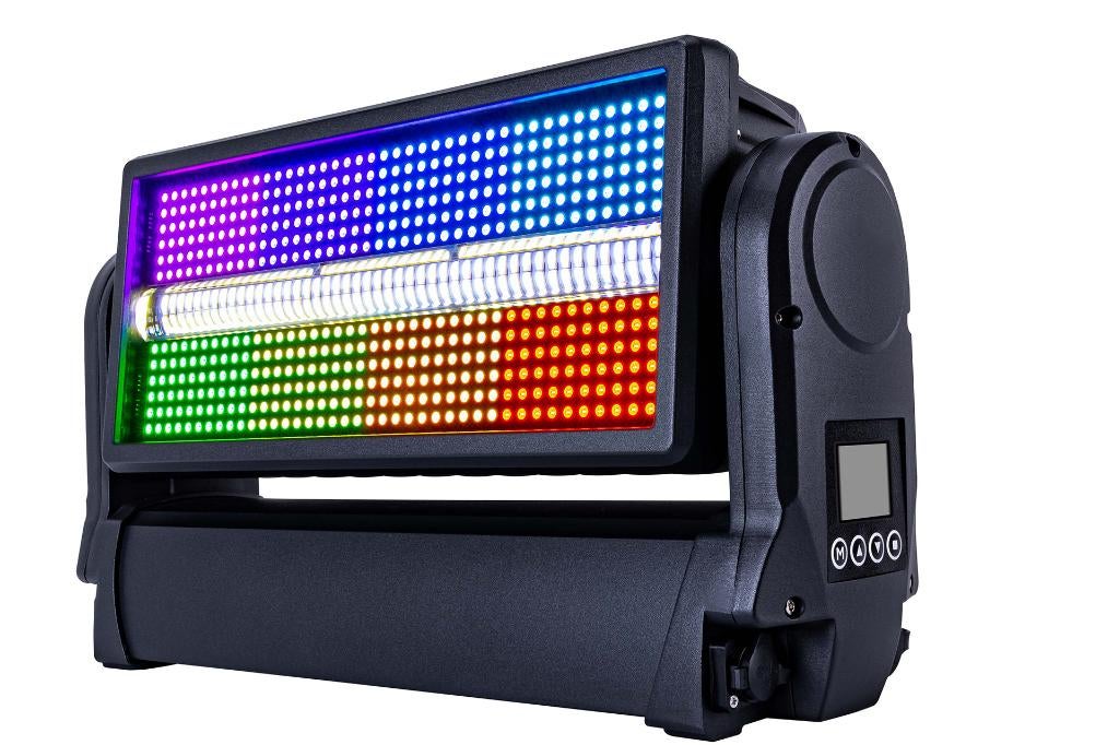 FOS Cyclone PRO D2 Powerful moving Strobe IP65 1000W Waterdi, Geluidgestuurd, ., Nieuw, Ophalen of Verzenden