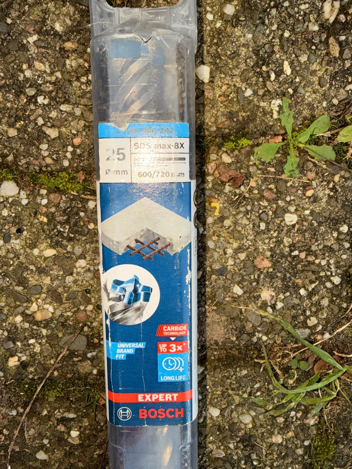 Bosch SDS Max 8x hamerboor 25x600x720mm, Ophalen, Nieuw, Boor- en/of Breekhamer