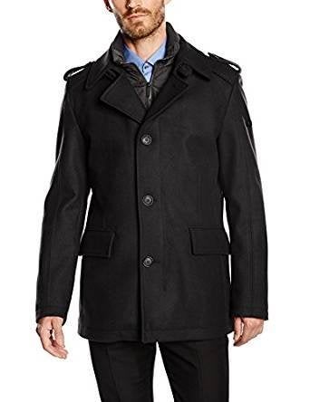 Strellson Peacoat maat XL zwart nieuw. €449,-, Ophalen of Verzenden, Nieuw, Maat 56/58 (XL), Zwart