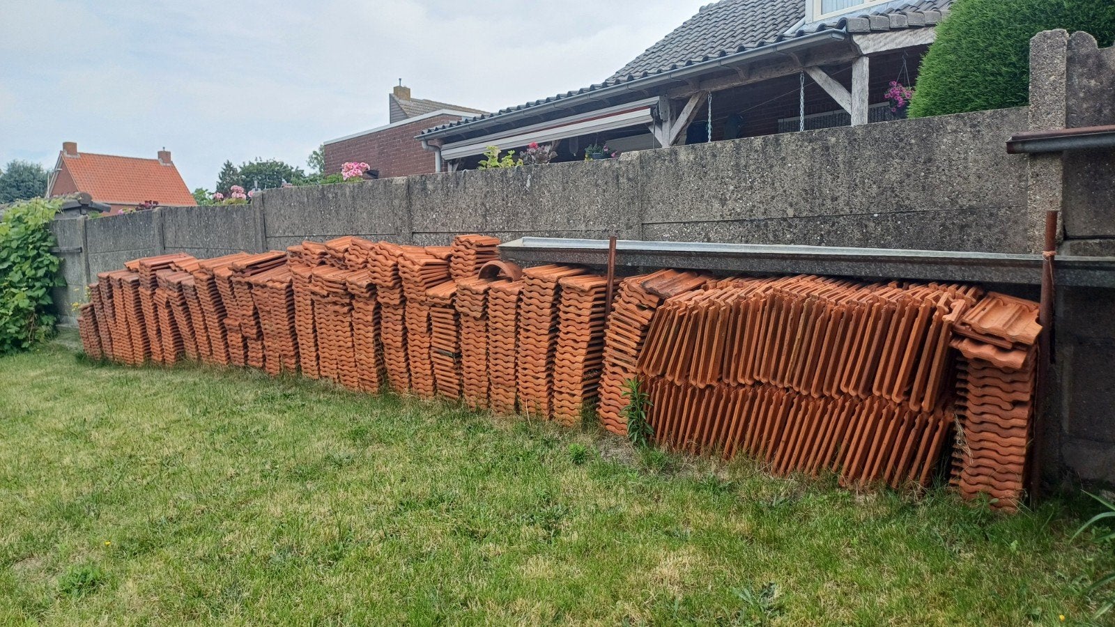 Keramische dakpannen made in Holland - Russel Tiglia Tegelen, Doe-het-zelf en Verbouw, Dakpannen en Dakbedekking, Gebruikt, Steen of Klei