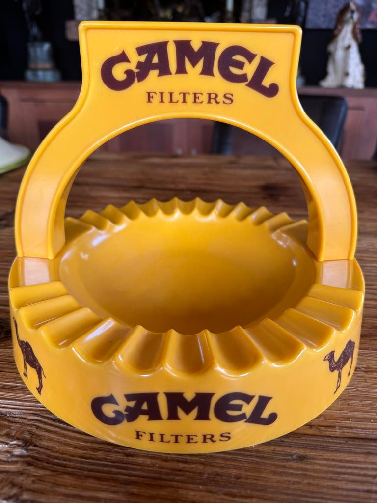 Grote vintage Camel Filters asbak, Ophalen of Verzenden, Nieuw, Asbak