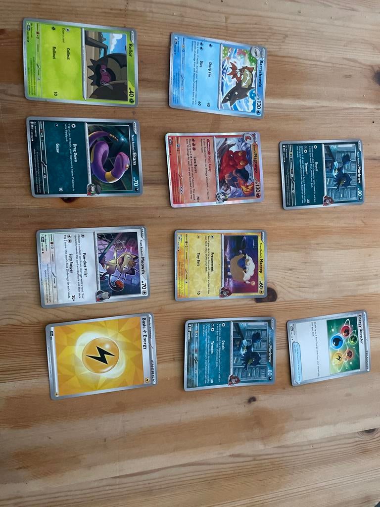 Pokémon Kaarten Collectie - Diverse kaarten, Ophalen of Verzenden, Gebruikt, Meerdere kaarten