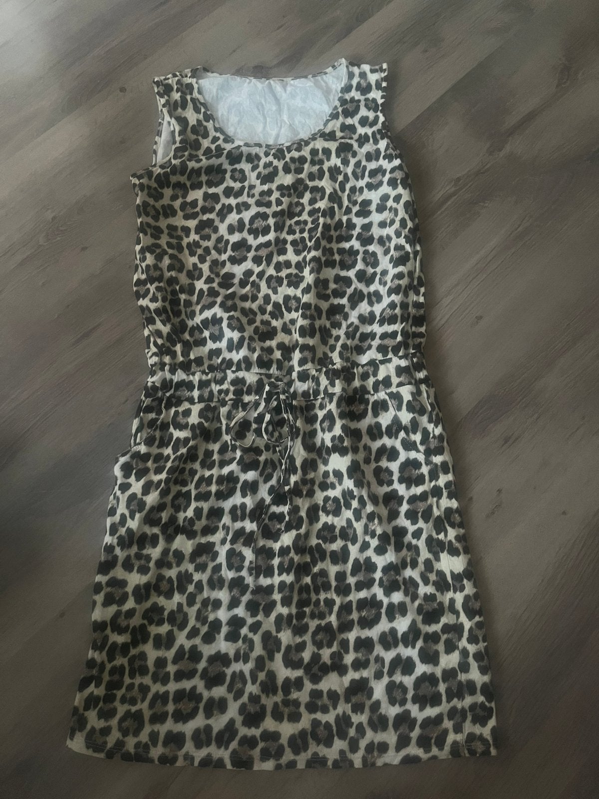 Panterprint basic jurkje mt XL 42-44 igs, Bruin, Maat 42/44 (L), Ophalen of Verzenden, Gedragen
